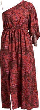 Chelsea28 Floral One-Shoulder Maxi Dress