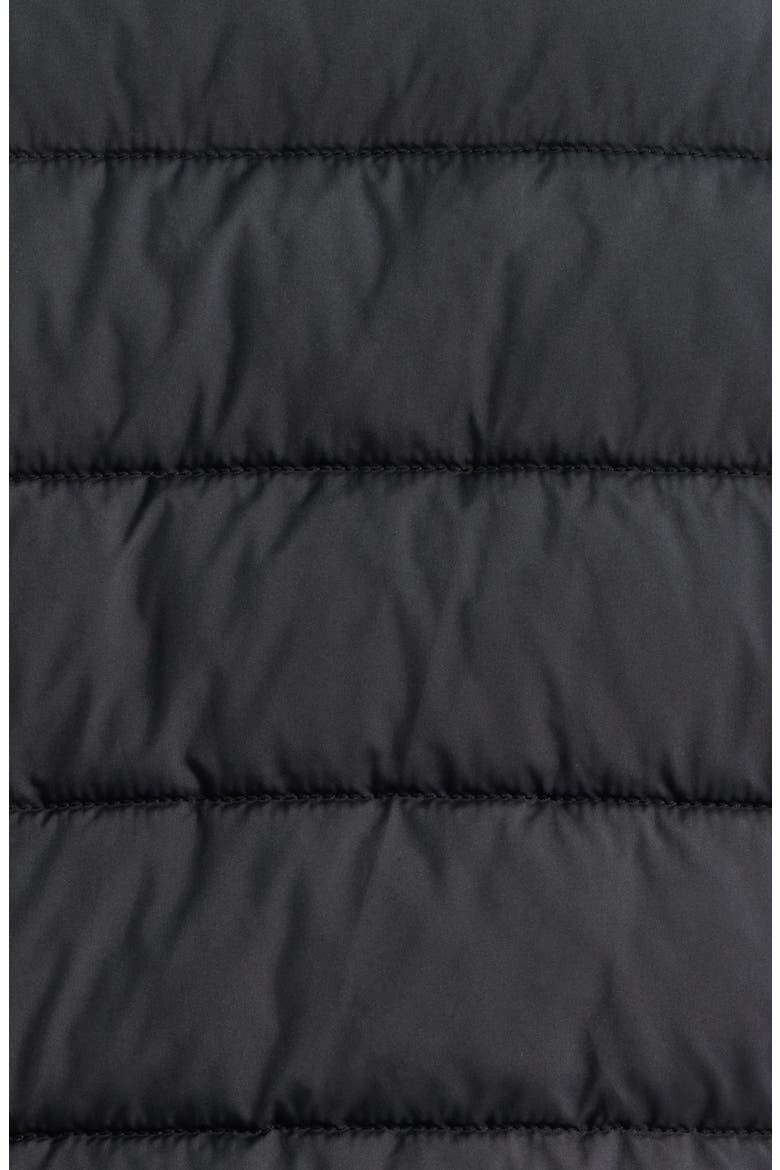 Conan Quilted Water Resistant Jacket, Alternate, color, BLACK