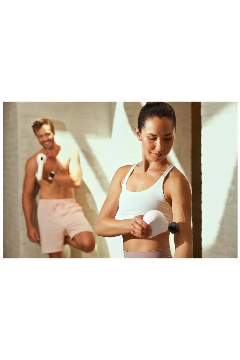 Theragun Mini Percussive Therapy Massager, Alternate, color, WHITE