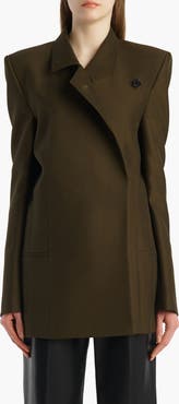 Khaite Armair Wool & Silk Jacket