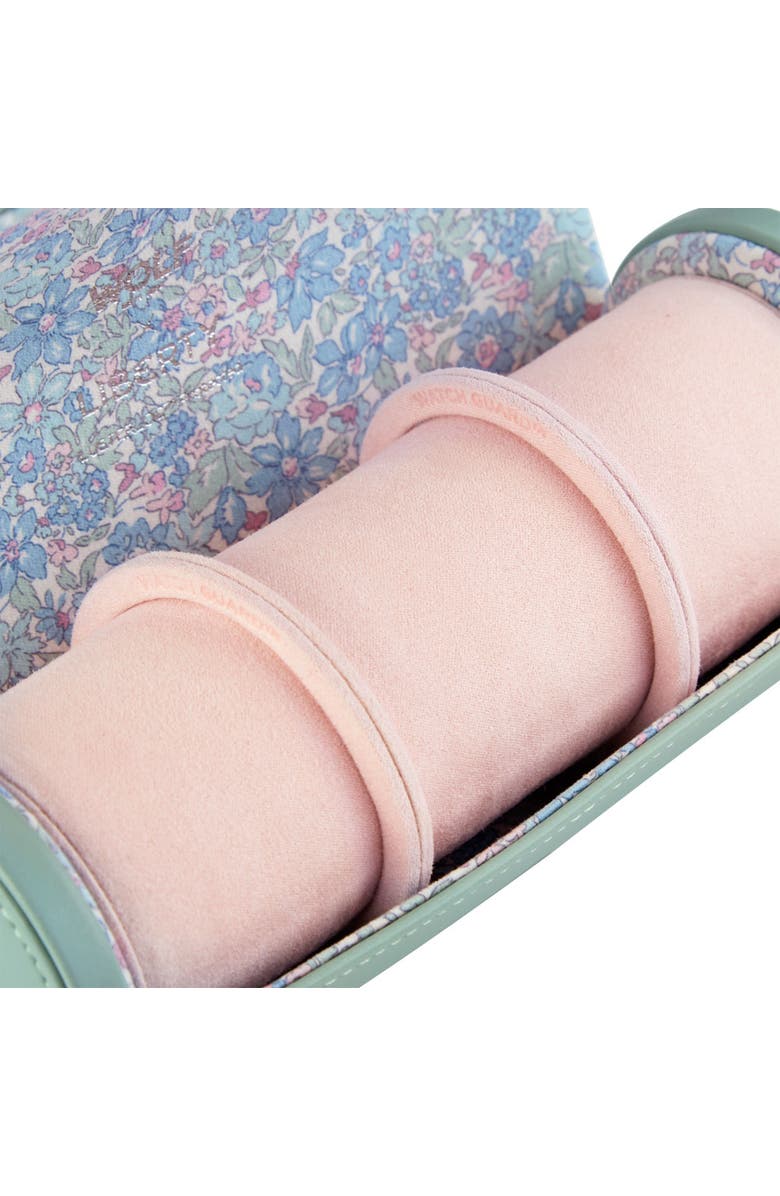 WOLF X LIBERTY Triple Watch Roll, Alternate, color, Sage