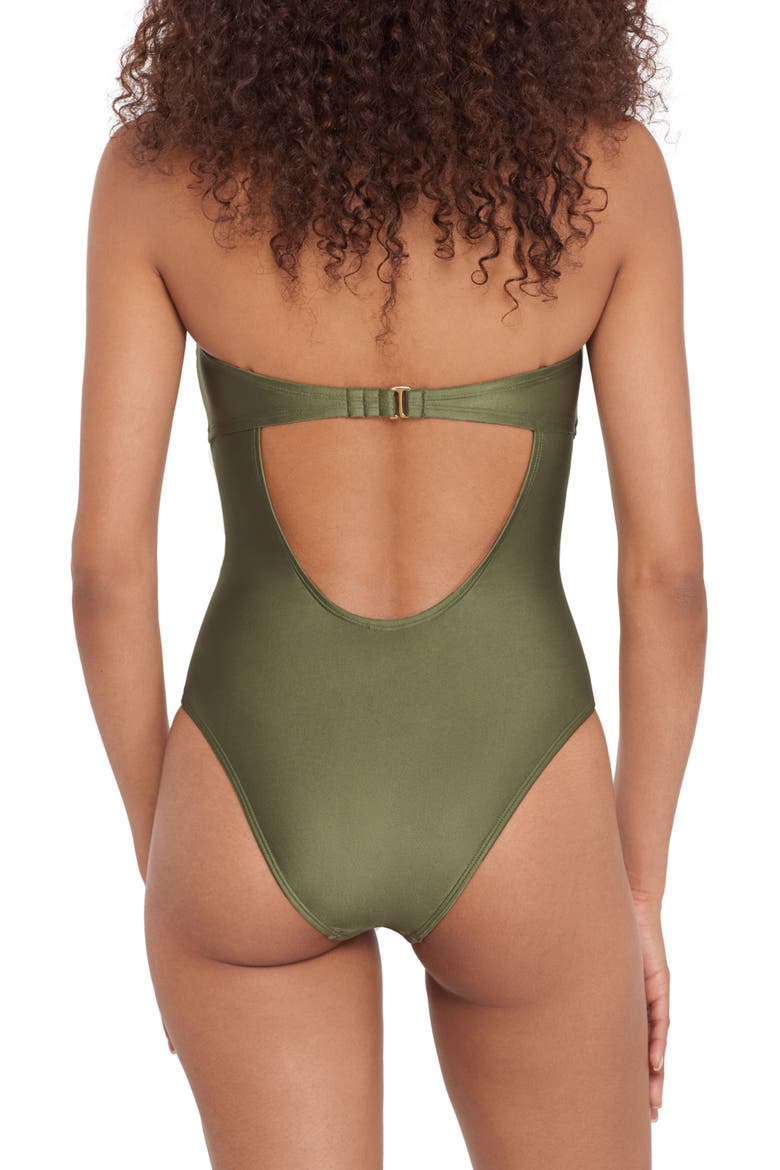 Open Back One-Piece Swimsuit (Women) | Nordstrom