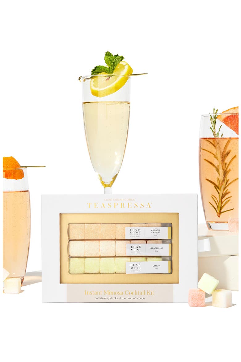 18-Piece Luxe Bubbles Citrus Mimosa Sugar Cube Set, Alternate, color, MULTI