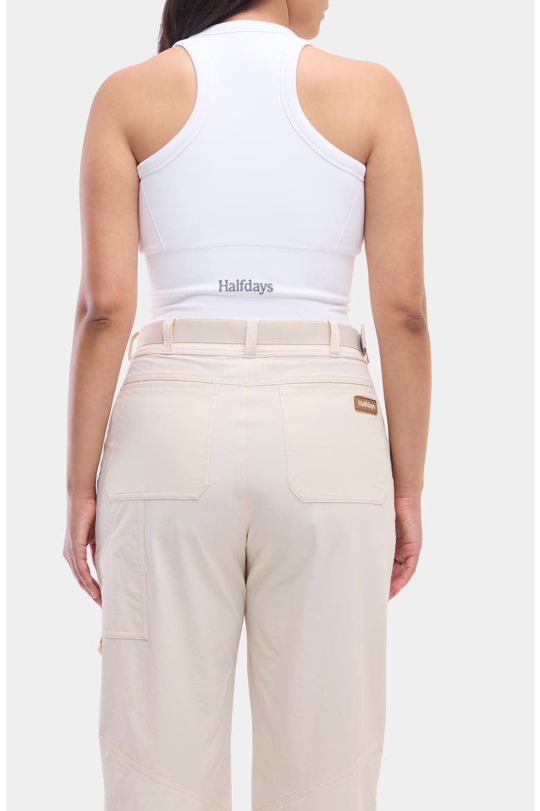 Sunn Racerback Tank, Alternate, color, WHITE