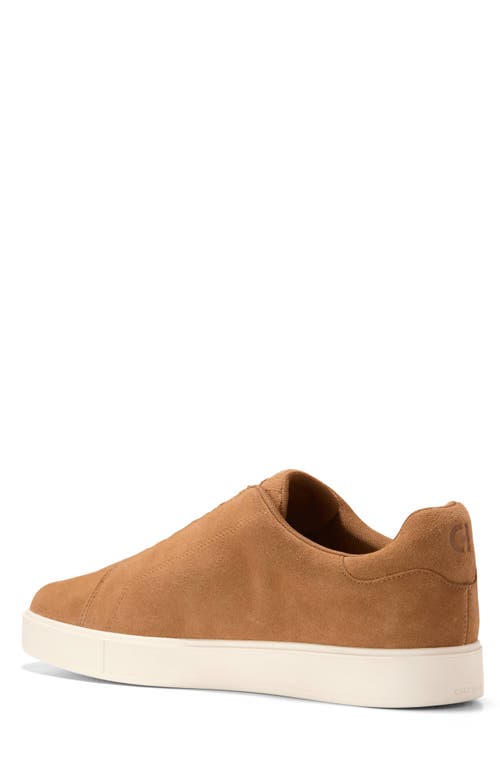 Cole Haan Grandpro Luxe Slip-on Sneaker In Brown