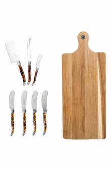 FRENCH HOME Laguiole 8-Piece Cheese Knife Set