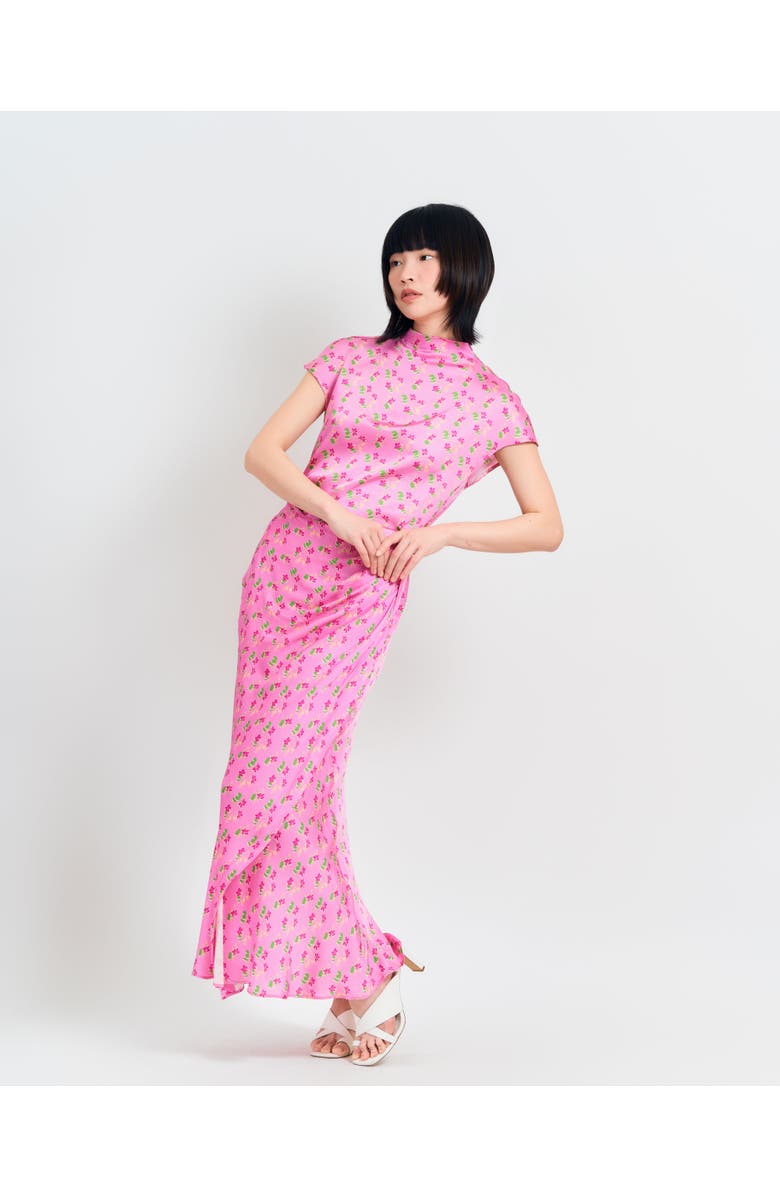 Lost Pattern NYC "Beach Blossom" Skirt, Alternate, color, Pink