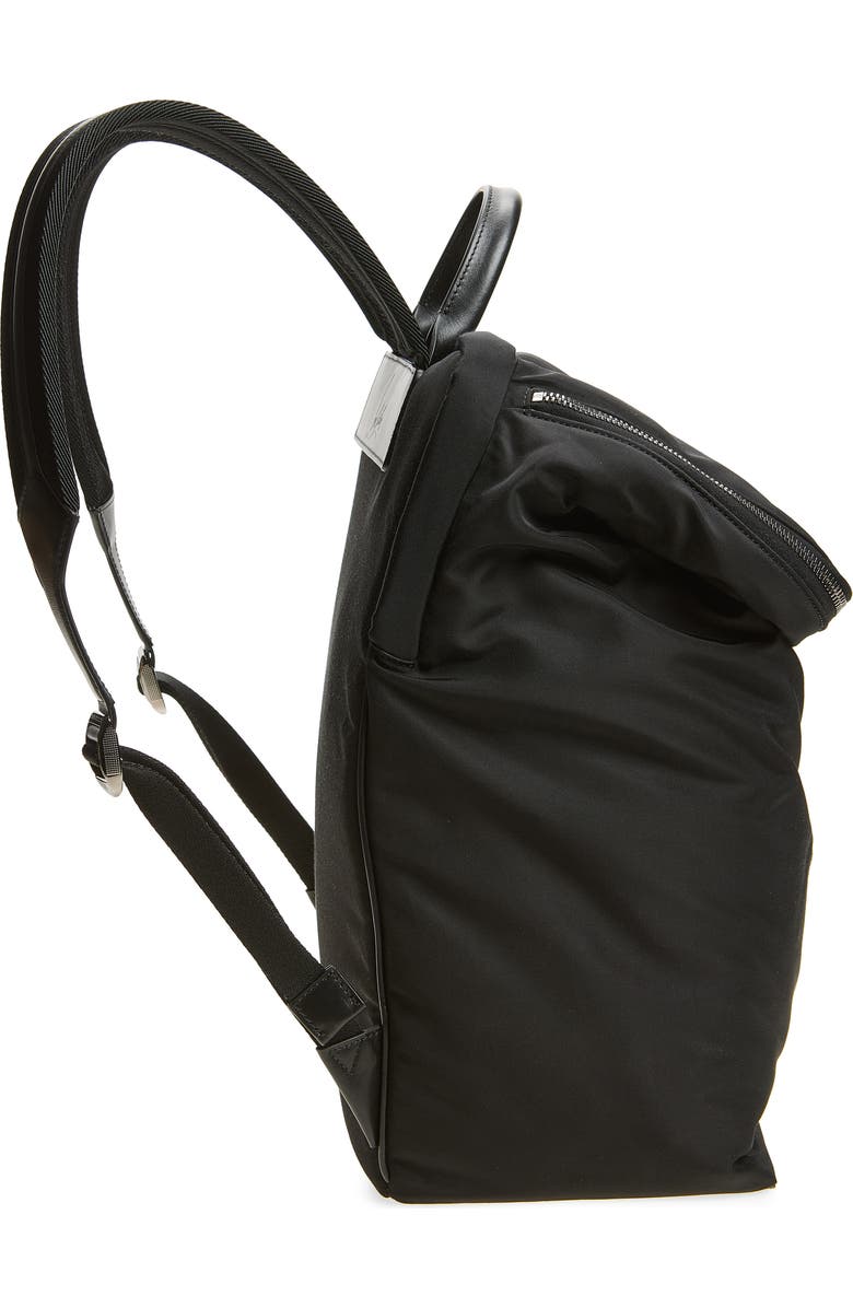 Christian Louboutin Nox Nylon Backpack, Alternate, color, Black