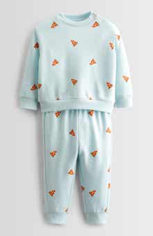 Tucker + Tate Print Fleece Sweatshirt & Joggers Set