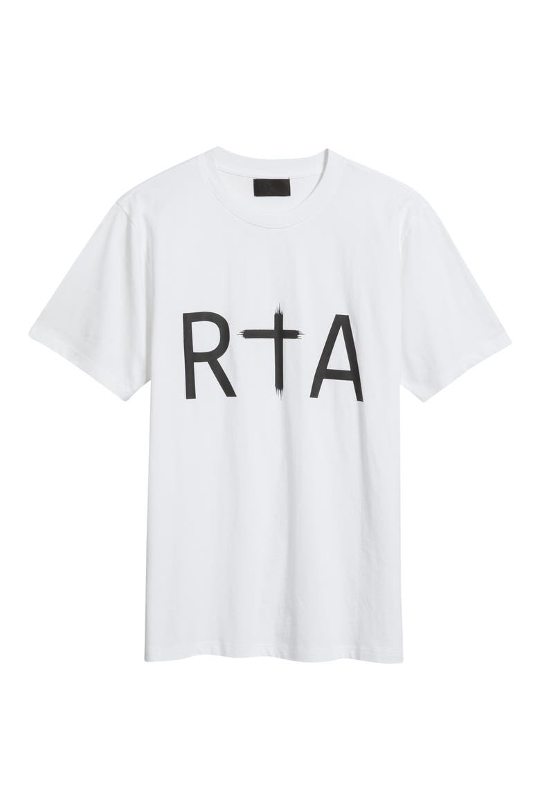 Liam Logo Graphic T-Shirt, Alternate, color, WHITE
