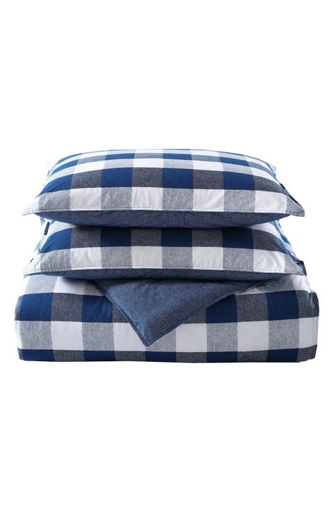 Bison Plaid Comforter & Sham Set