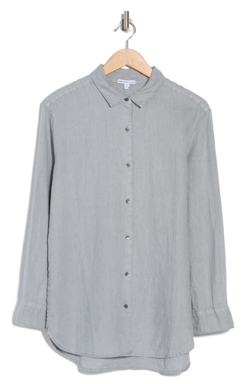 JAMES PERSE JAMES PERSE LIGHTWEIGHT LINEN BUTTON-UP SHIRT 