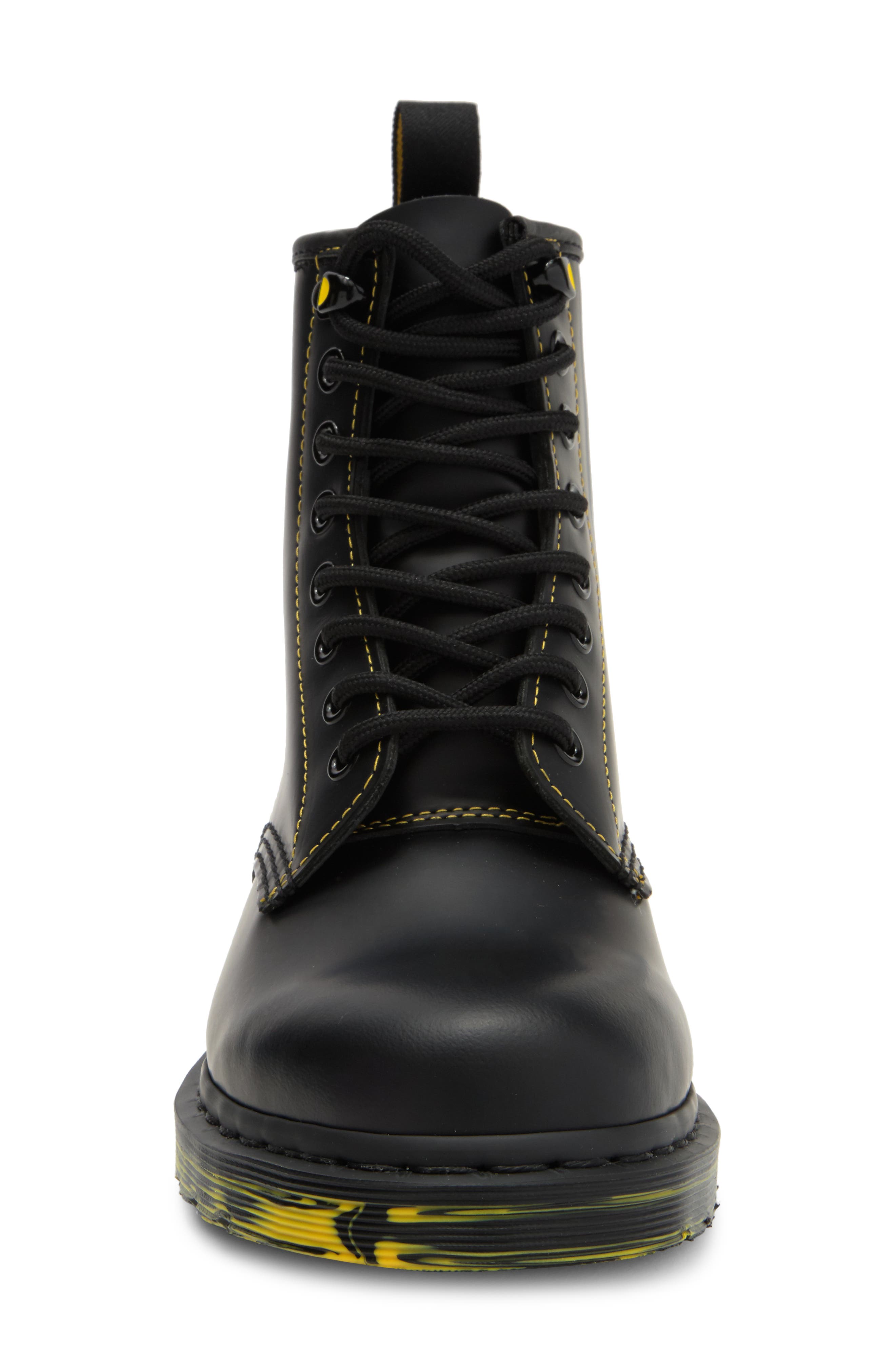 Dr. Martens 1460 Boot, Alternate, color, Black