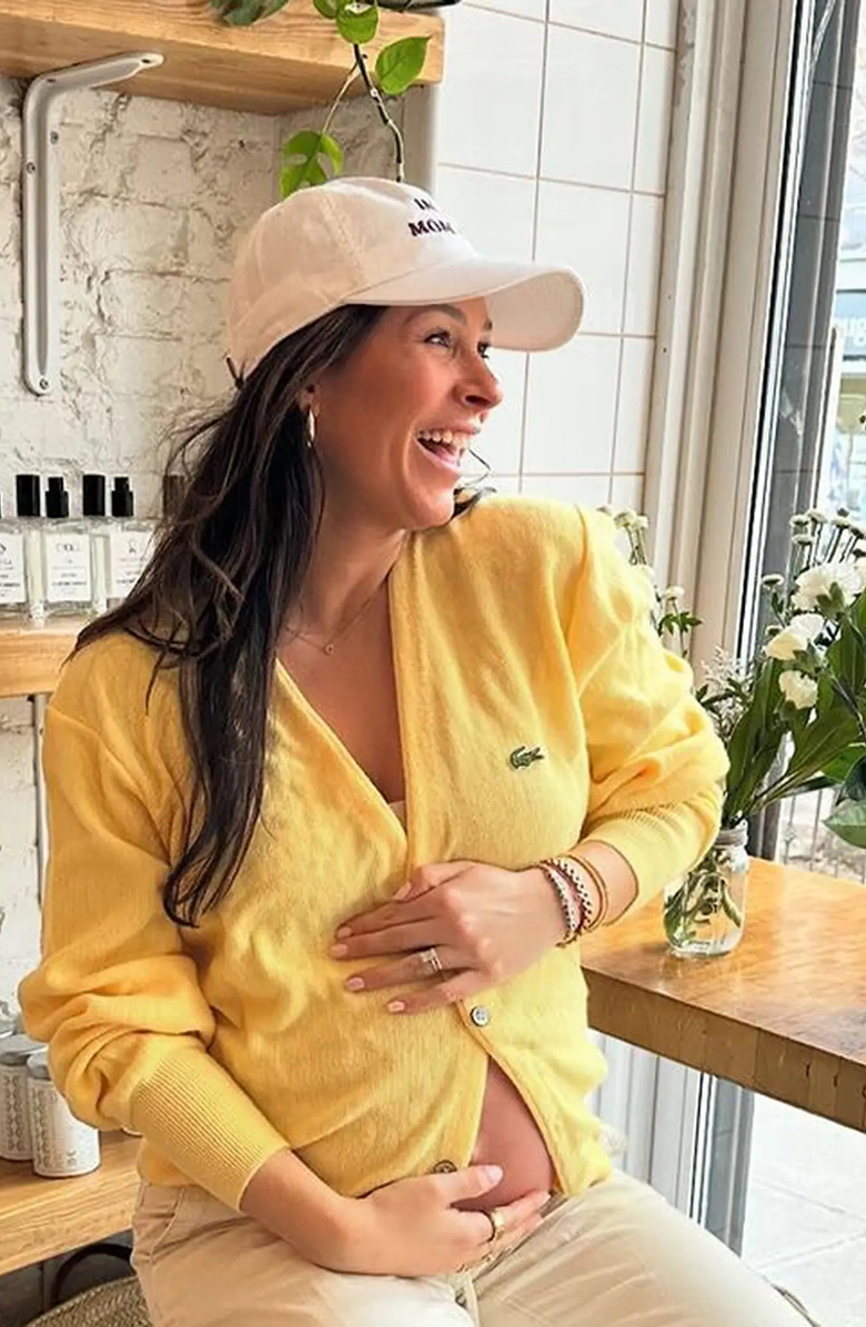 Emulait In My Mom Era Cap, Alternate, color, White / Brown