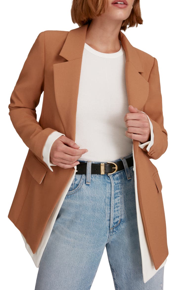 The Kelly Blazer, Main, color, TAN MULTI