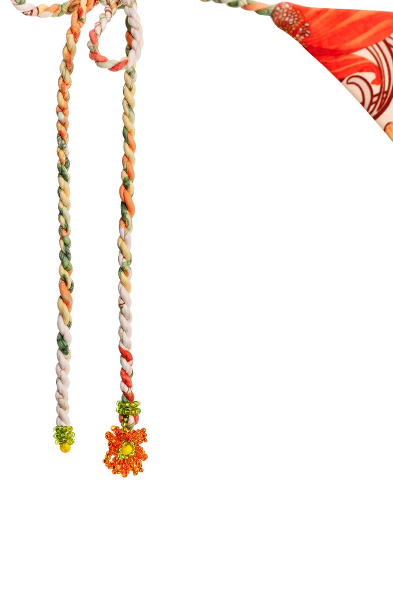 Agua Bendita Alegria Ete Side Tie Bikini Bottoms, Alternate, color, Multicolor