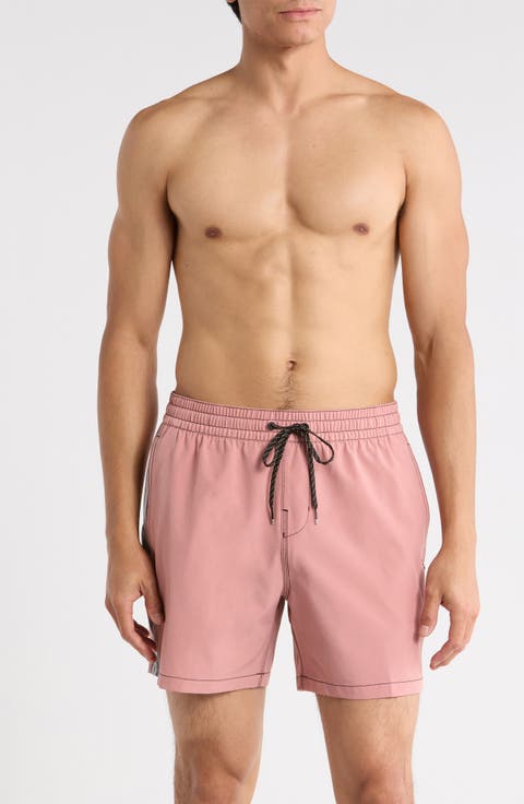 Dbah Panel Loopback Swim Trunks