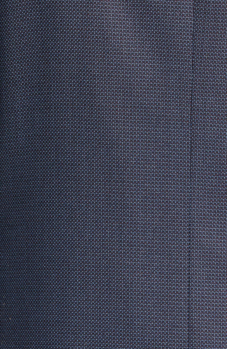 Canali Siena Classic Fit Solid Silk & Wool Blazer, Alternate, color,