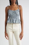 Veronica Beard Erving Peplum Camisole