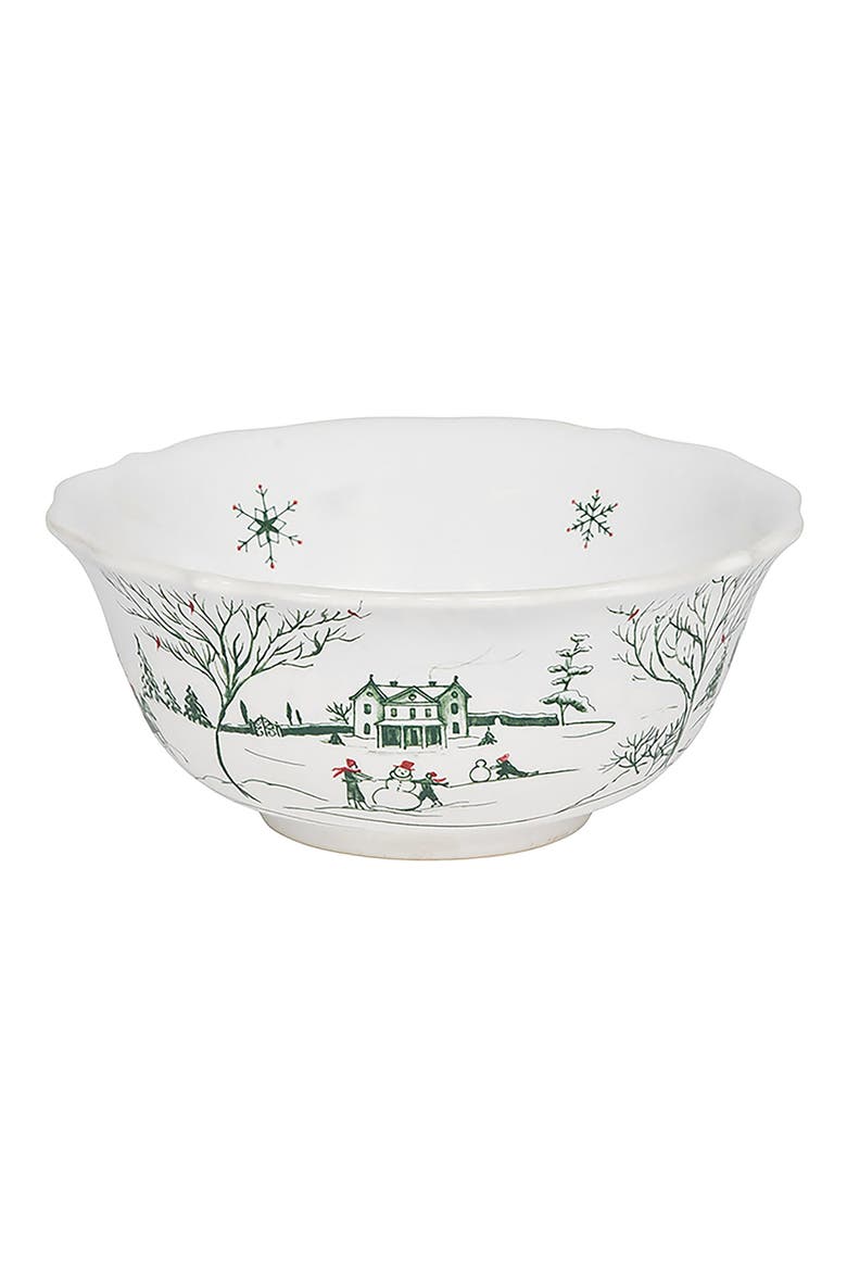 Country Estate Winter Frolic 4-Piece Place Setting, Alternate, color, EVERGREEN