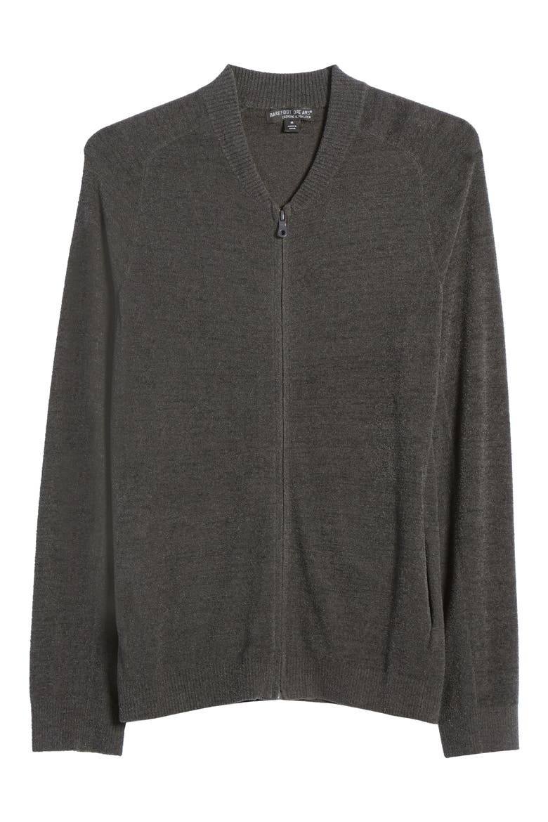 CozyChic™ Lite Zip Cardigan, Alternate, color, CARBON