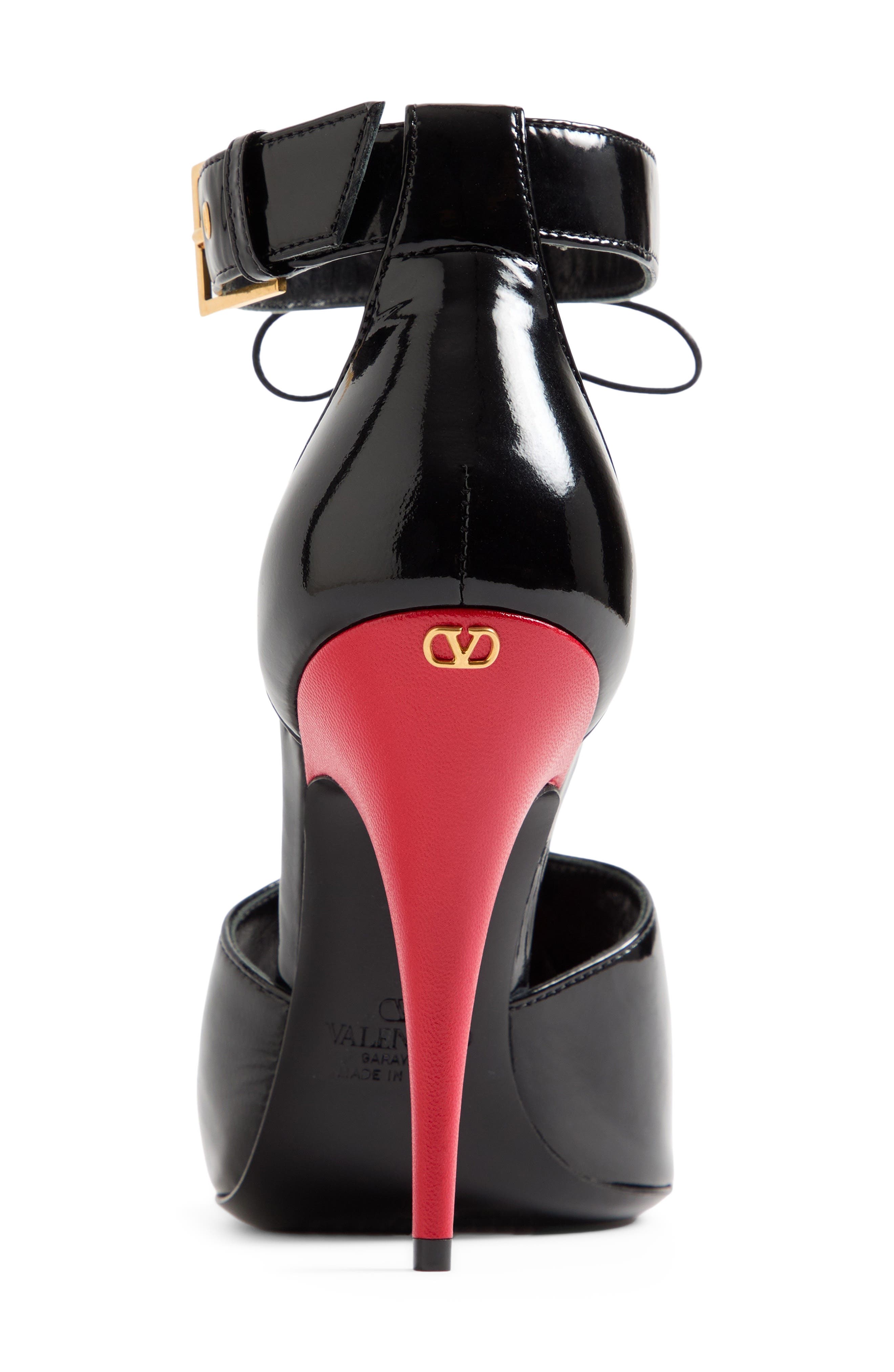 Valentino Garavani Bustier T-Strap Sandal, Alternate, color, 