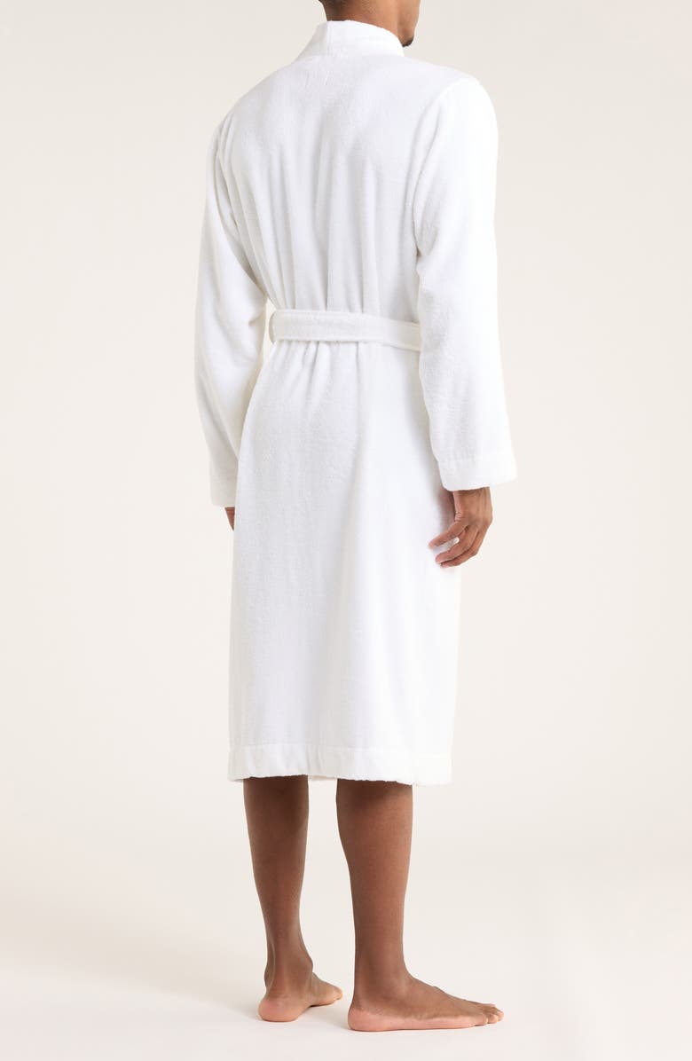 BOSS Terry Robe, Alternate, color, White