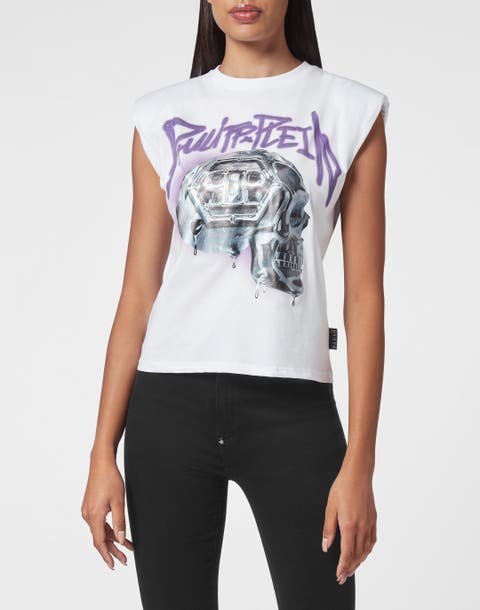 Tank Top Skull Women