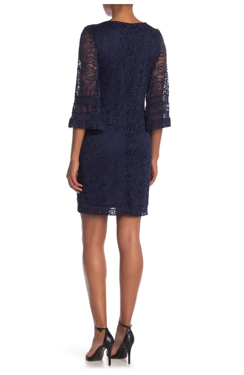 SANDRA DARREN Sleeveless Lace Dress, Alternate, color, 