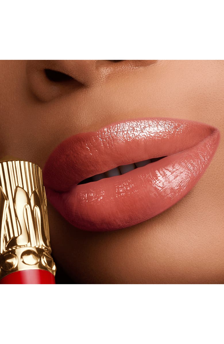 Christian Louboutin Rouge Stiletto Glossy Shine Lipstick, Alternate, color, Bare Kate 303S