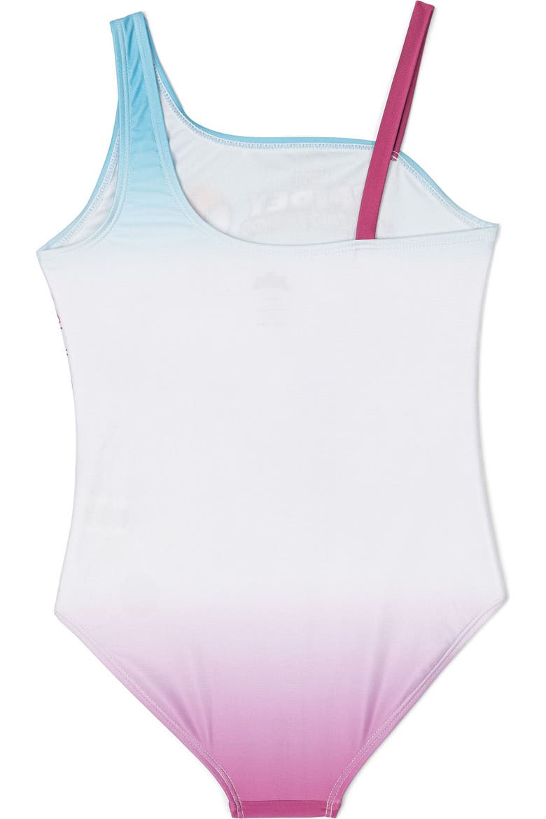 Spider-Man One Piece Swimwear, Alternate, color, Spidey Purple Blue