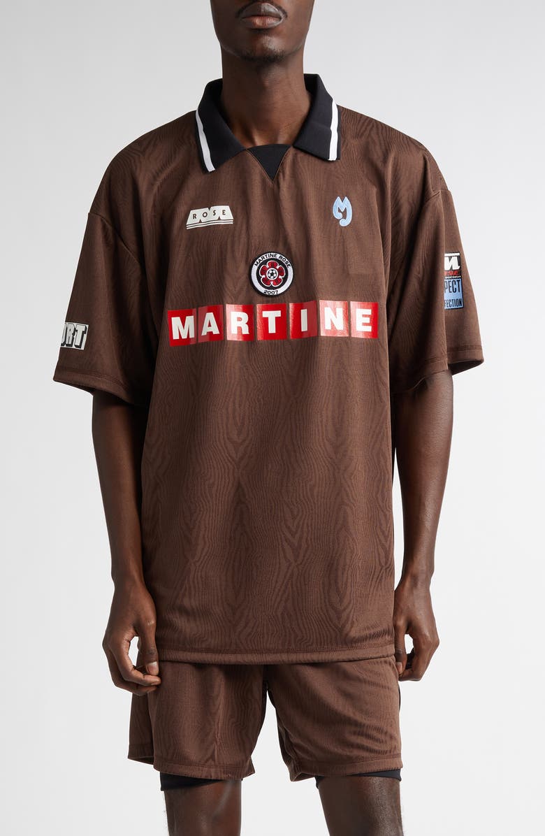 Martine Rose Football Polo, Main, color, 