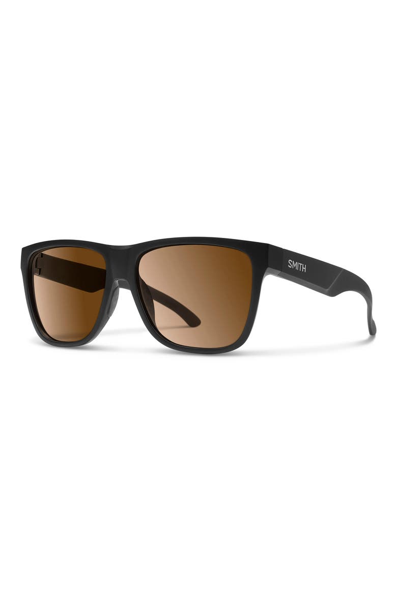 Lowdown XL 2 60mm Sunglasses, Alternate, color, MATTE BLACK / CHROMAPOP BROWN