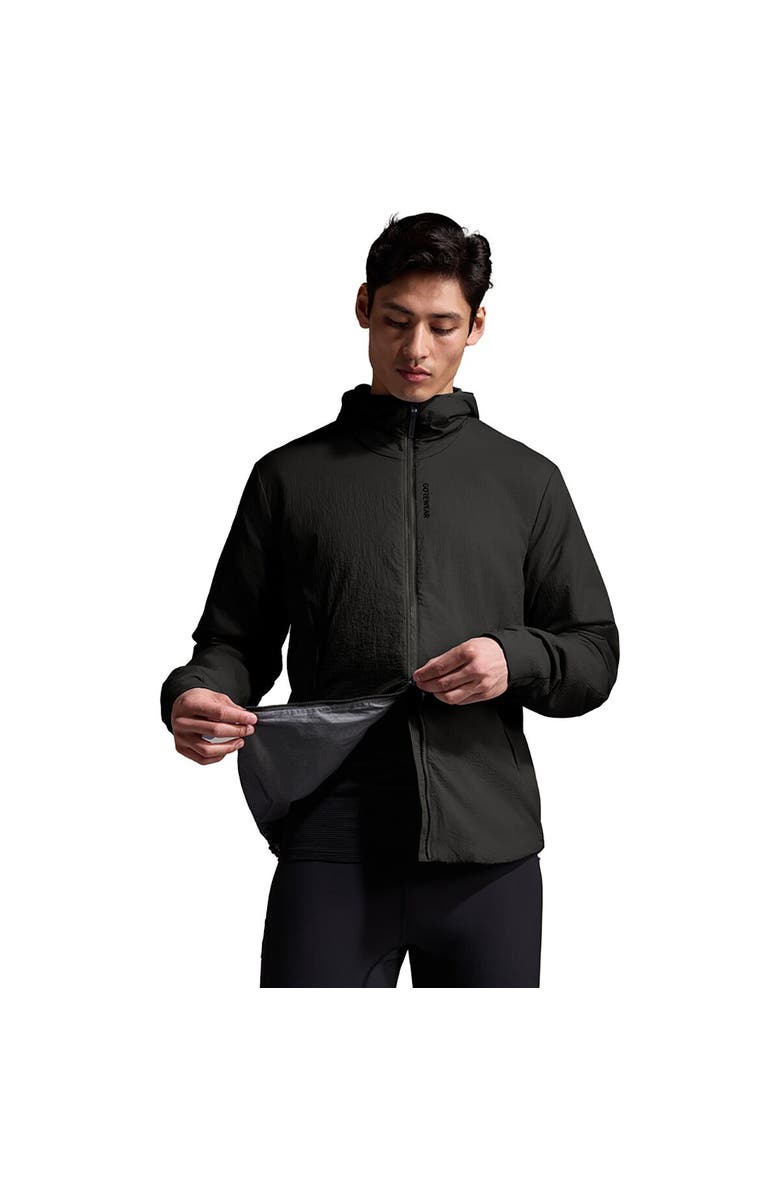 GOREWEAR Concurve Windstopper Insulated Hooded Jacket - Men's, Alternate, color, Black