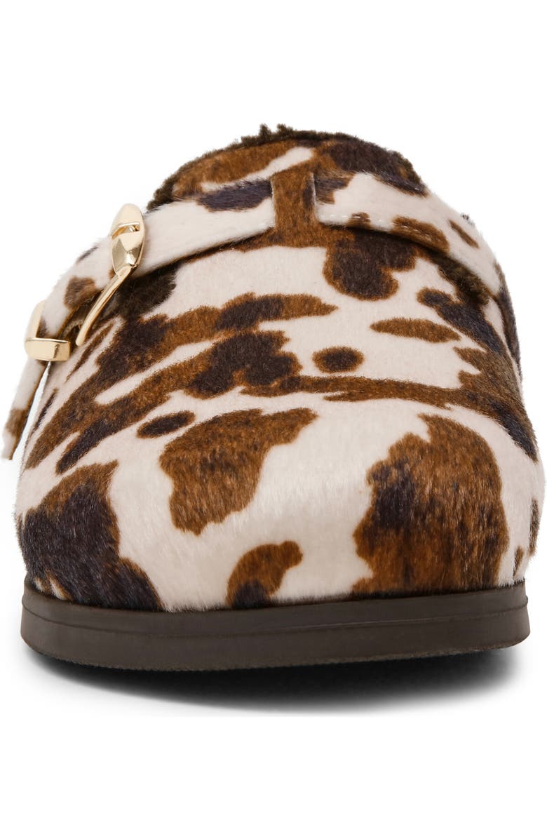 DV by Dolce Vita Anina Faux Shearling Lined Mule, Alternate, color, Cow Print