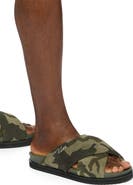 Kurt Geiger London Baron Cross Strap Slide Sandal
