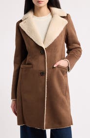 Lauren Ralph Lauren Faux Shearling Coat