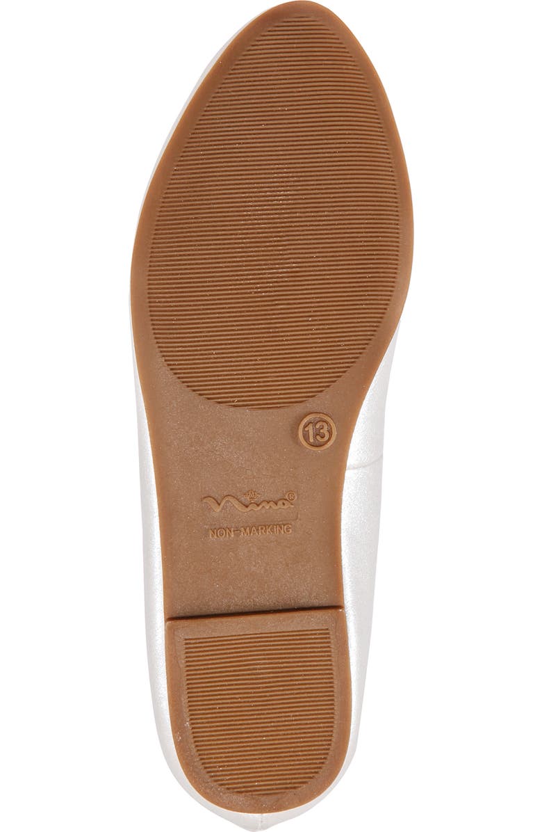 Nina Mimi Crystal Strap Ballet Flat, Alternate, color,