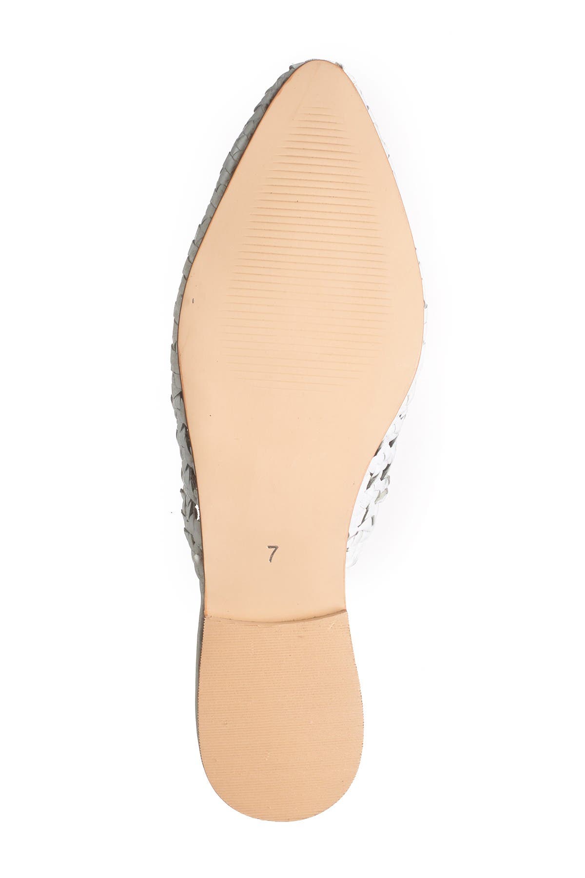 Jeffrey Campbell Woven Leather Flat Mule, Alternate, color, 