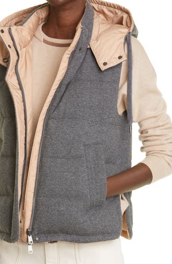 ダウンベスト BRUNELLO CUCINELLI Down Sleeveless Jacket (MB5718834 C1137) art-mb5718834-c1137-