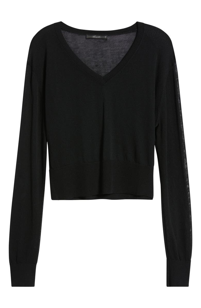 DELUC Granadella V-Neck Sweater, Main, color,
