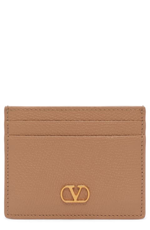 VLOGO Signature Leather Card Case