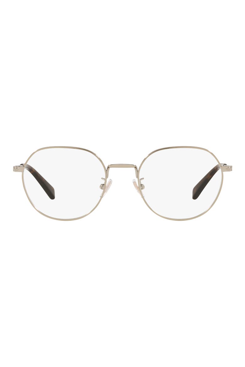52mm Round Optical Glasses, Main, color, GOLD