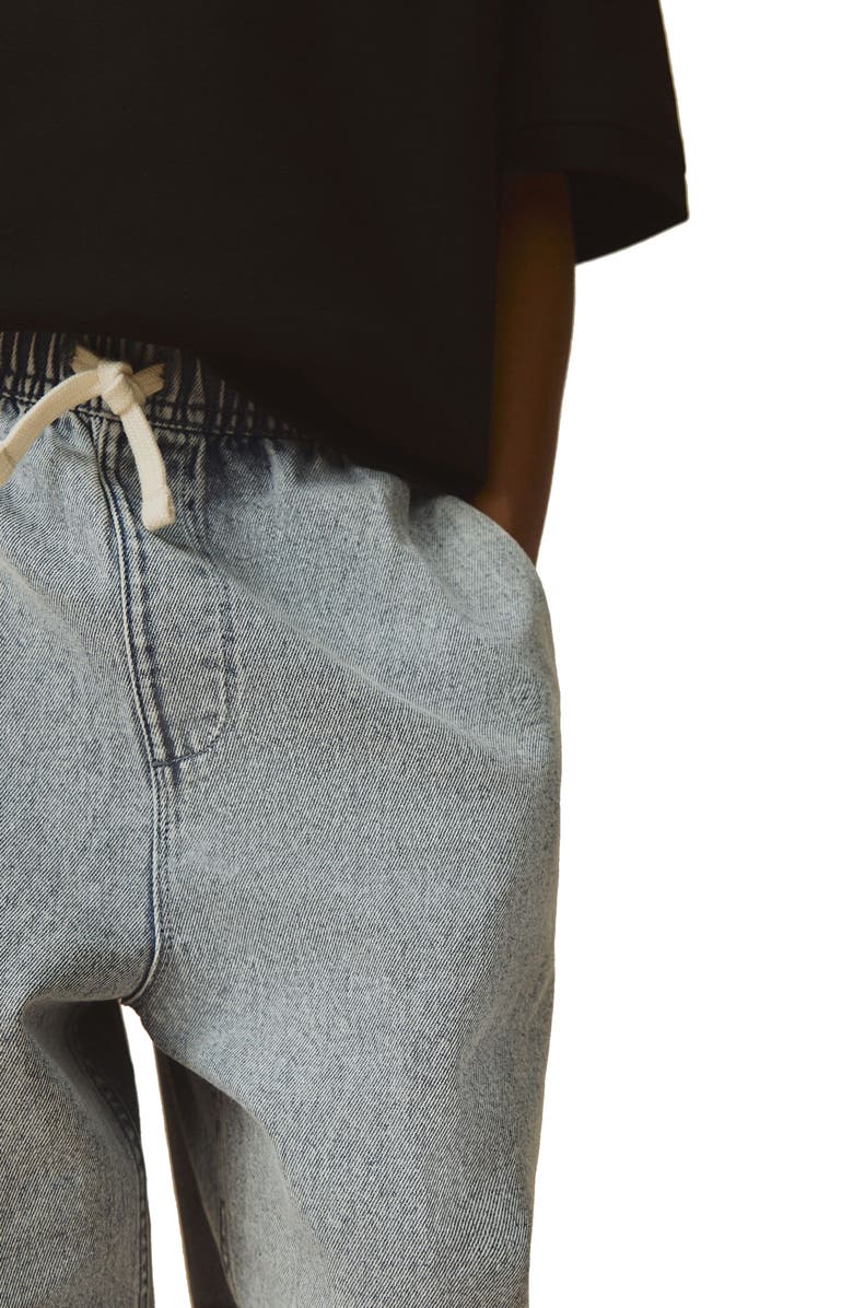 NEXT Kids' Denim Joggers, Alternate, color, Grey