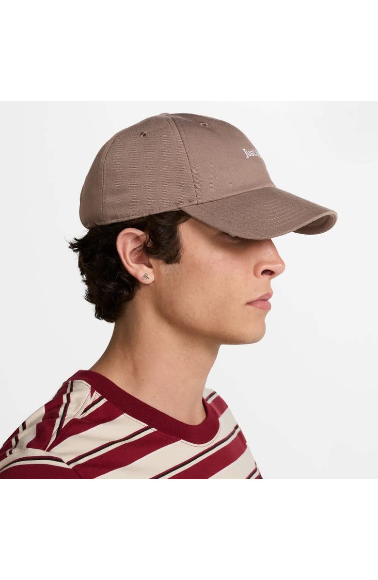 Nike Unisex Nike Brown Just Do It Lifestyle Club Adjustable Hat, Alternate, color,
