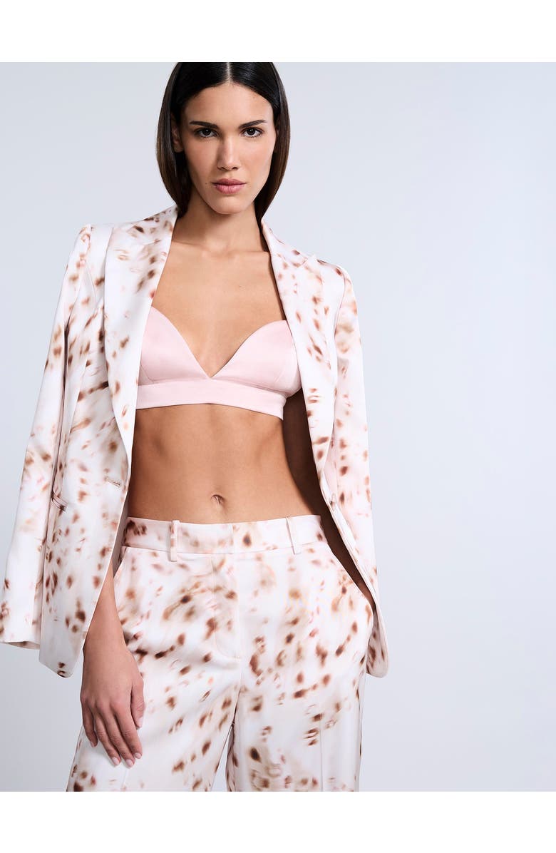 BCBGMAXAZRIA Animal Print Relaxed Pant, Alternate, color, Brown Sugar Animal Print