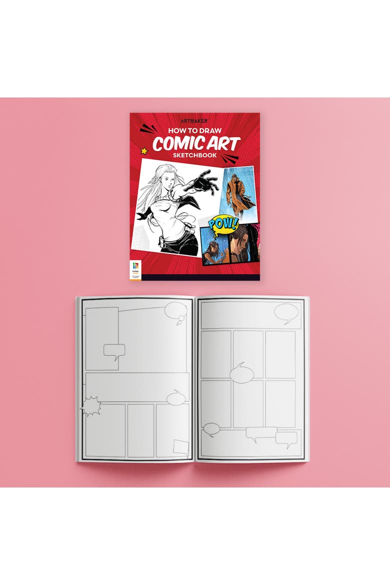 How to Draw Comic Art, Complete Starter Kit, Studio Set, Adults, Alternate, color, Multicolored