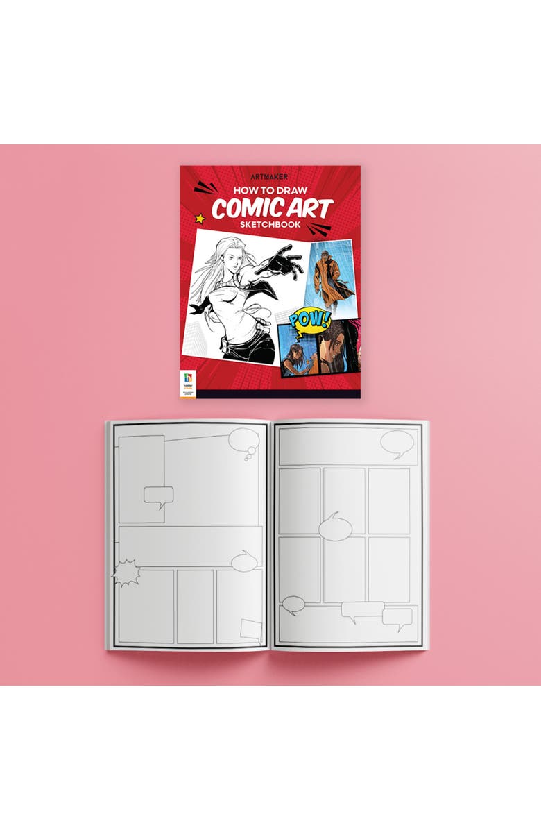 Art Maker How to Draw Comic Art, Complete Starter Kit, Studio Set, Adults, Alternate, color, Multicolored