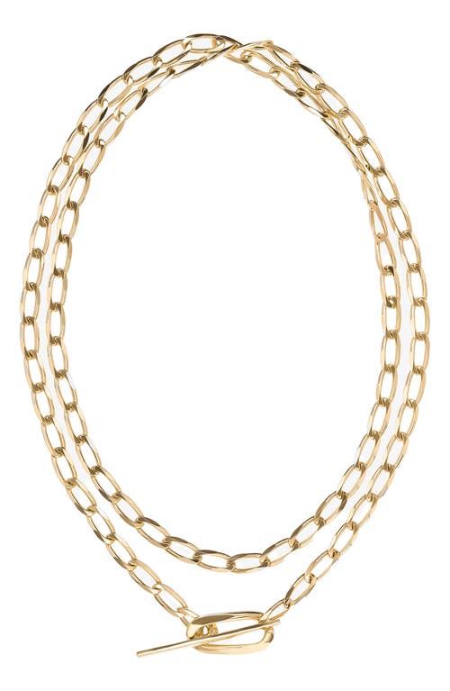 LANA LANA BIOGRAPHY WRAP TOGGLE NECKLACE