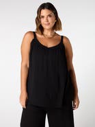 Live Unlimited Crinkle Gathered Cami